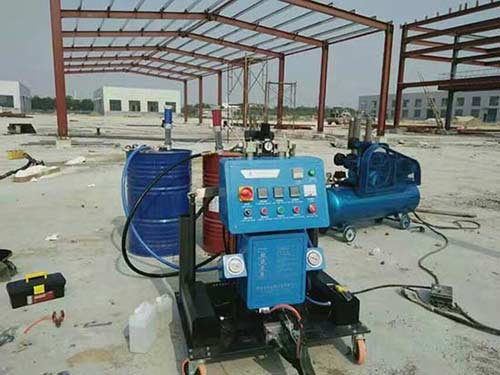 聚脲噴涂機建筑鋼結(jié)構(gòu)防腐防銹處理